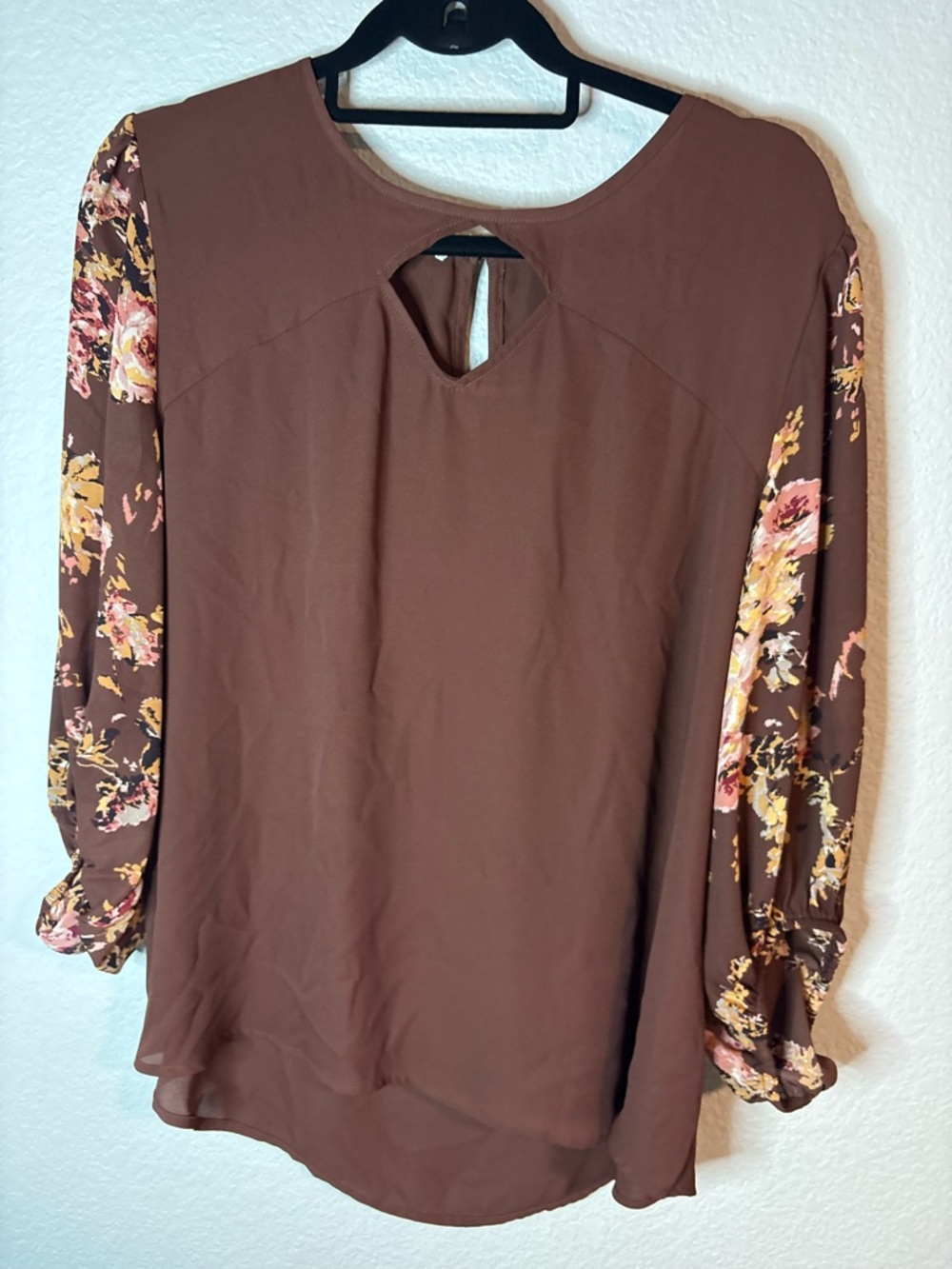 Maurices Chocolate Brown Women's Top